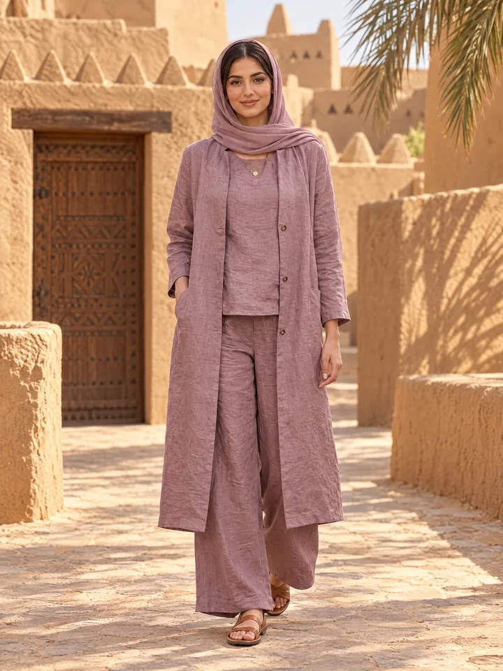 إطلالة أزياء محتشمة من O8.design