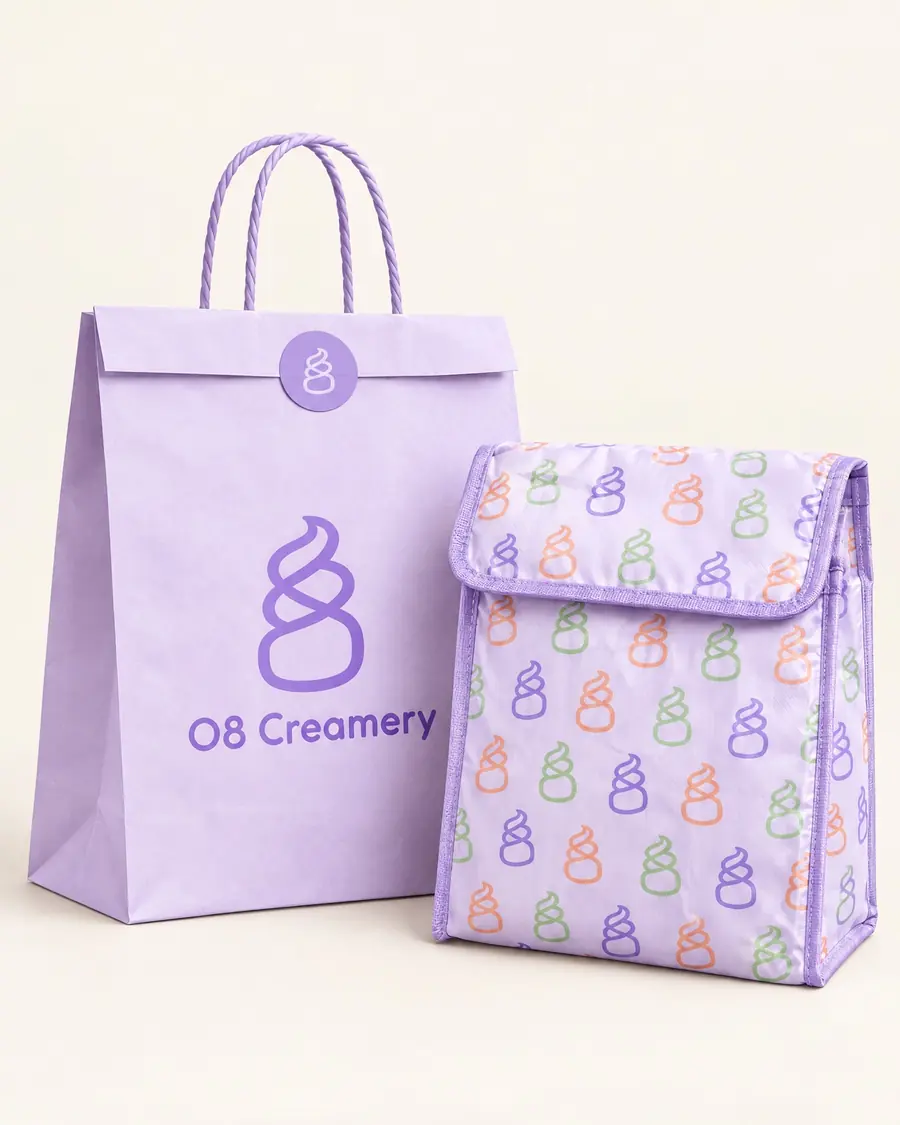 O8 Creamery Delivery bag